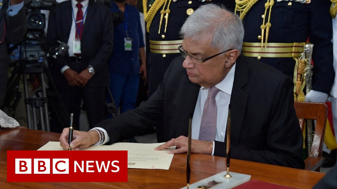 Sri Lanka: Ranil Wickremesinghe sworn in as new president &ndash; BBC News