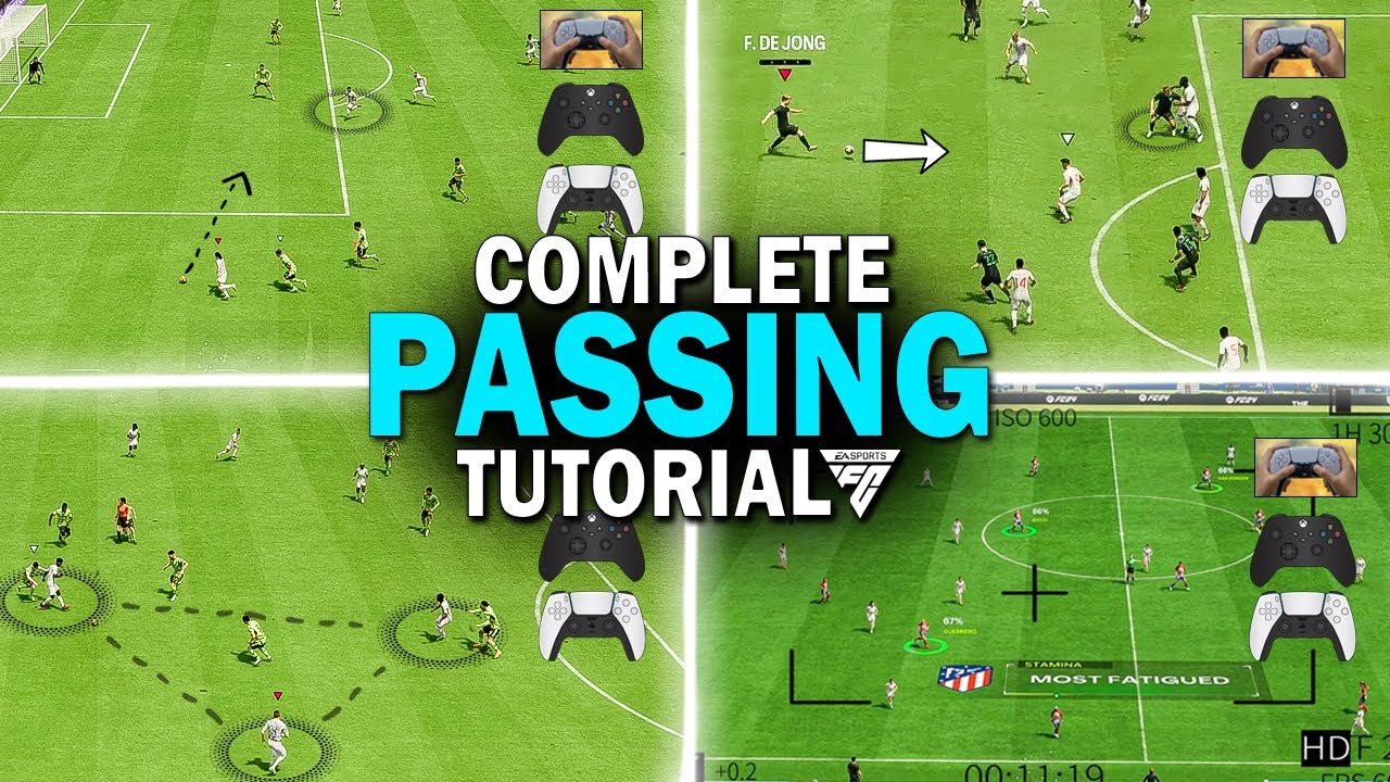 HOW TO PASS IN EA FC 24 - COMPLETE PASSING TUTORIAL