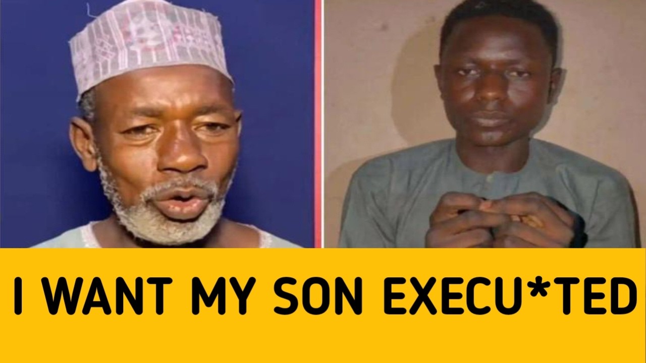 BREAKING: Father Begs Government to Execu*te His Own Son Over Brutal Mur*der of 7 Relatives in Kano