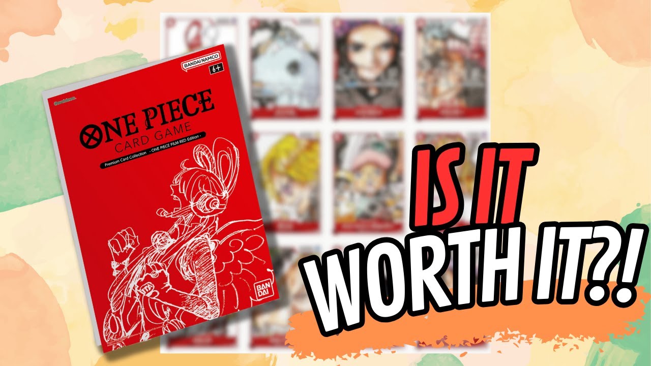 * IS THE FILM RED PREMIUM CARD COLLECTION WORTH IT?! * - One Piece Card Game Reviews + GIVEAWAY!!!