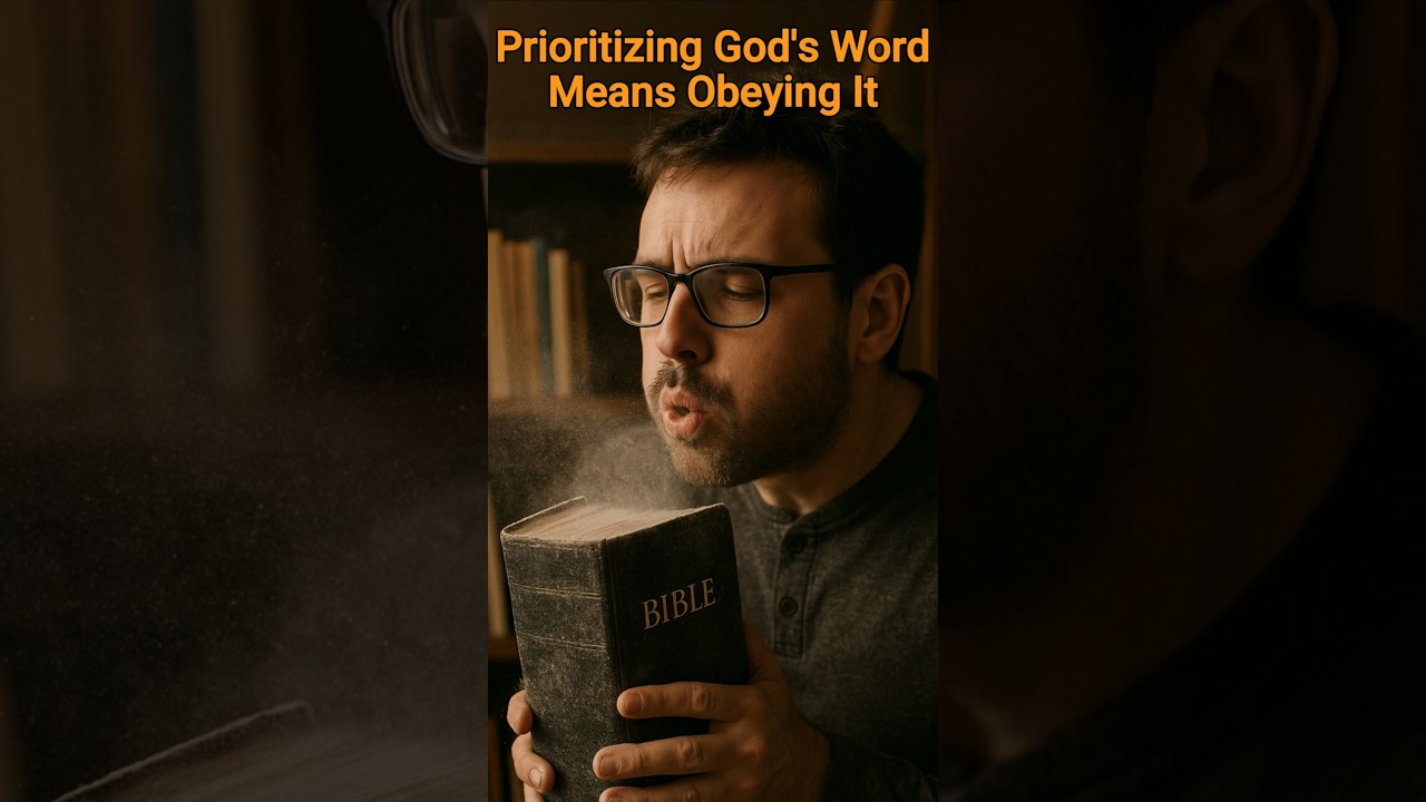 Prioritizing God's Word Means Obeying It!