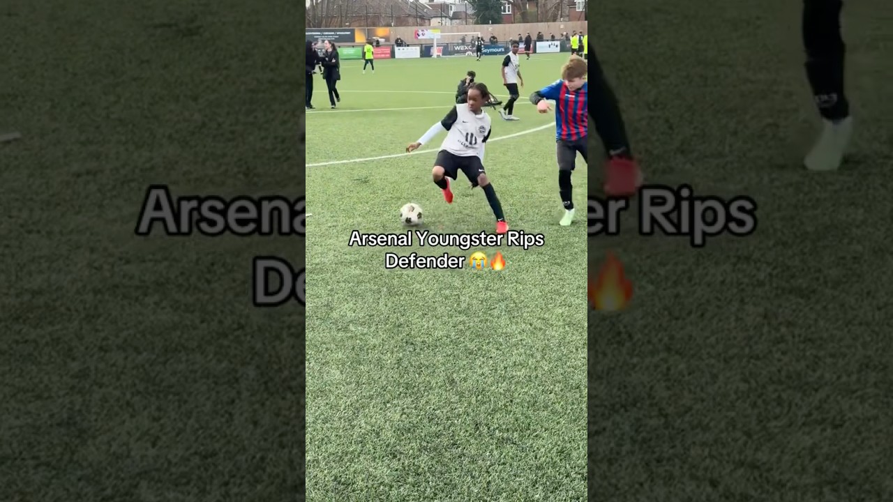 10 Year Old Arsenal Pro RIPS Footballers At Youth Tournament🔥🔥