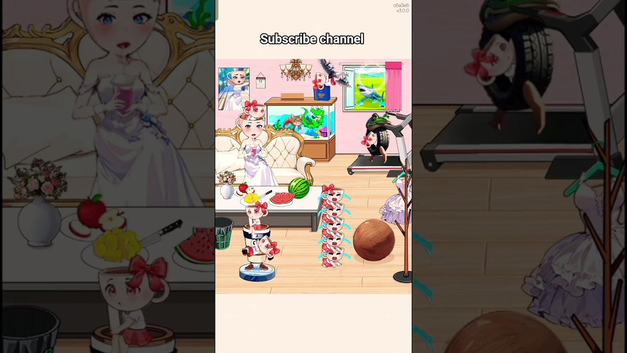 Crazy Brain Level : 171 Help her the chap chino baby ☕👾 #braintestsolution #braingames #anime