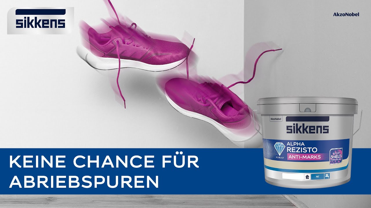 Sikkens Alpha Rezisto Anti-Marks reduziert Abriebspuren