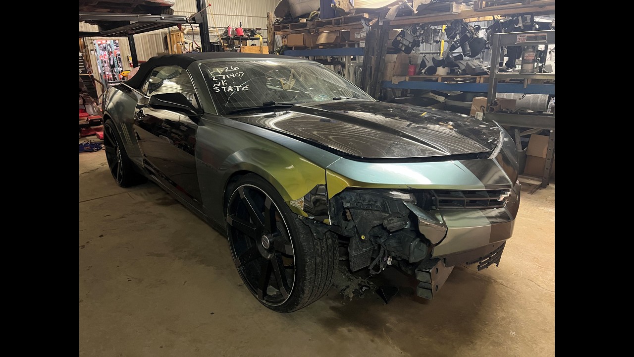 6C8991 - 2015 Camaro LT Convertible 3.6L **Parts Only**