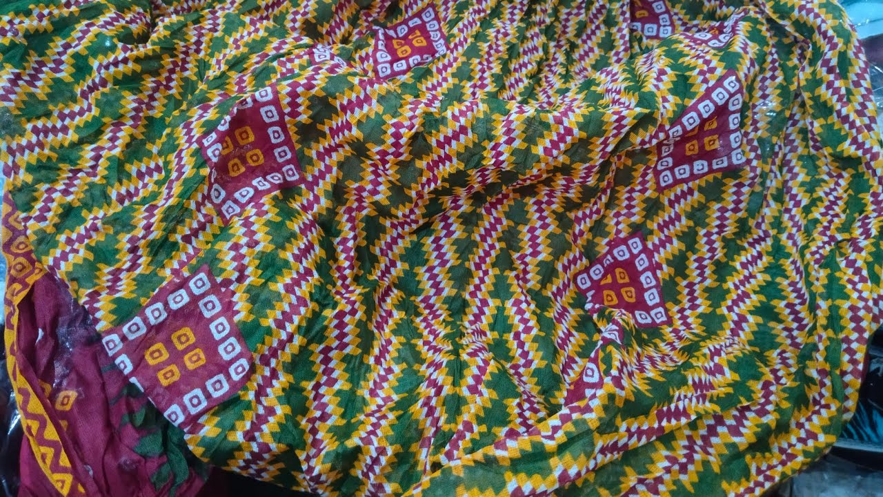 #9416350425 #Cotton #ki #chunri #कॉटन #की #चुंदड़ी #स्टोल #ही #स्टोल
