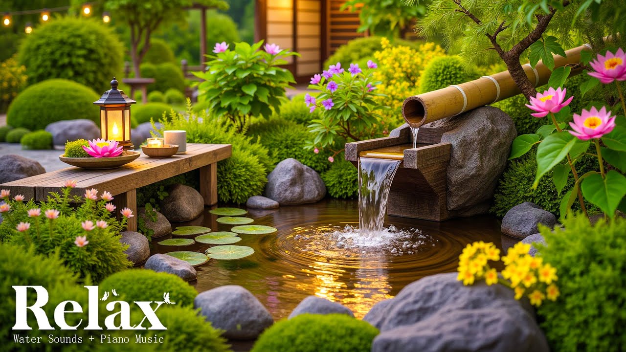 Healing Music for Inner Peace 🌿 Sound of Water & Deep Sleep, Relieve Stress, Anxiety