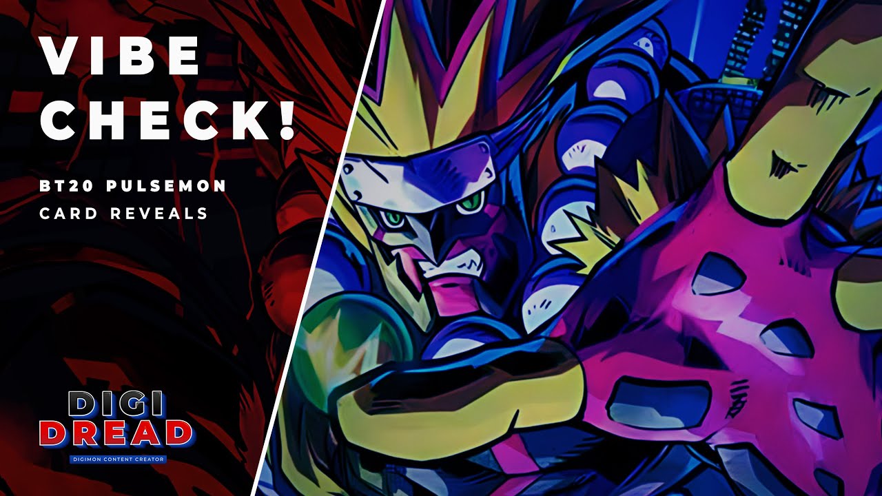 BT20 Pulsemon reveals are SHOCKING! Operation VIBE CHECK...GO!