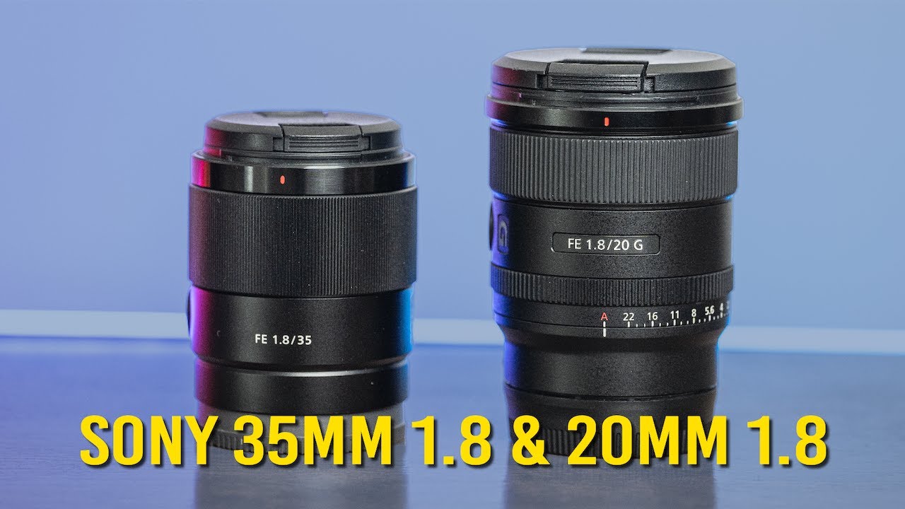 Какой объектив лучше подходит для съёмки видео Talking Head? Sony 35mm 1.8 против 20mm 1.8G