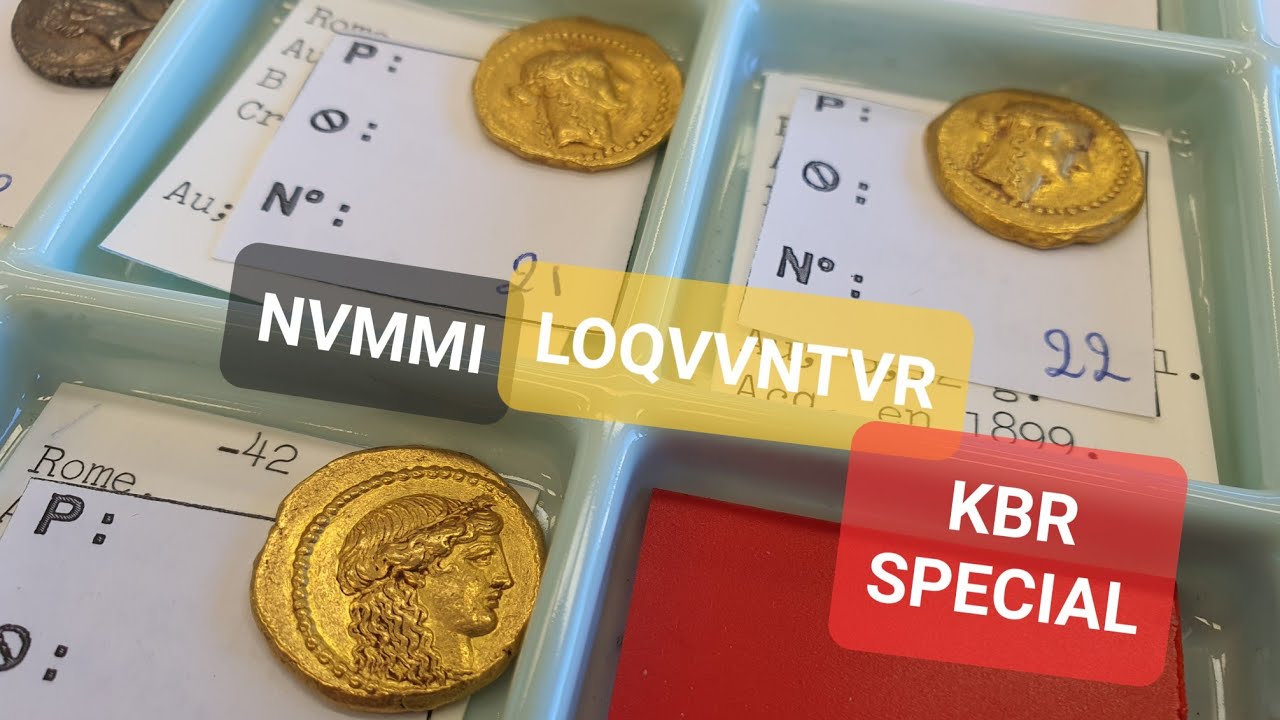 Nummi loquuntur - #Monety mówią: #aureusy późnej republiki rzymskiej w zbiorach KBR