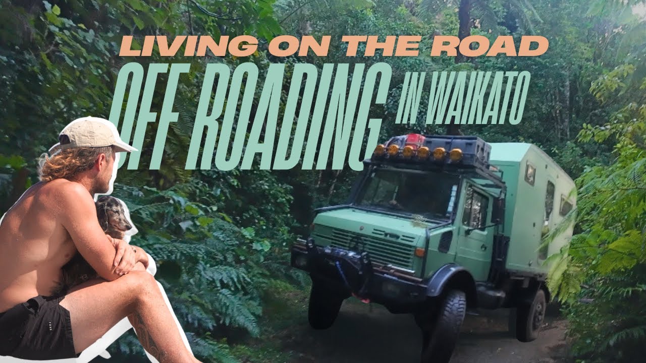 Living the dream: OFF- ROADING across New Zealand's Wild Waikato!