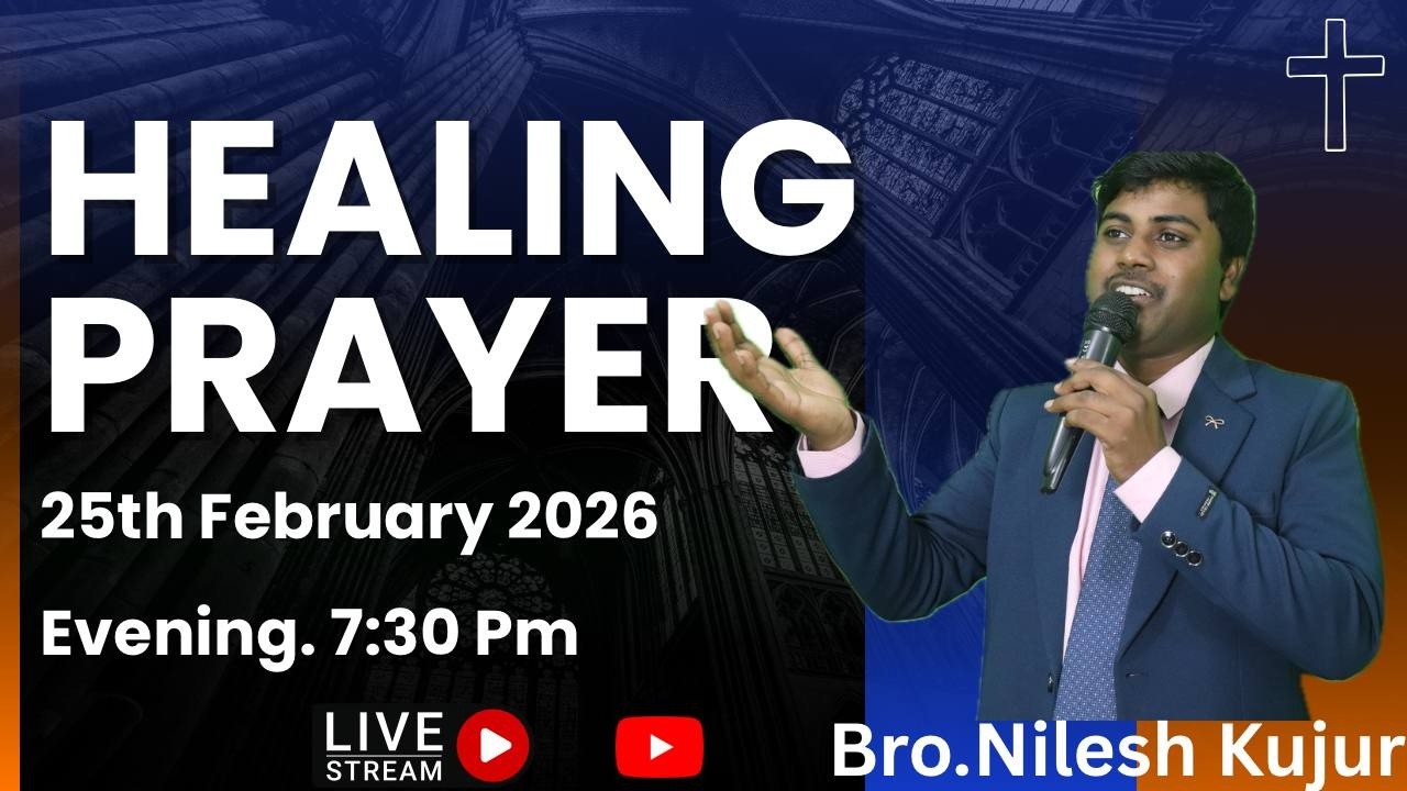 ONLINE WEDNESDAY MEET || 25th FEBRUARY 2026 || BRO.NILESH KUJUR