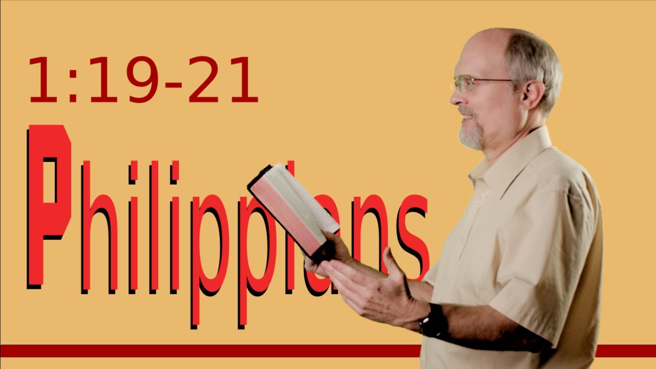 To the Philippians 1:19-21 Gaining both Ways