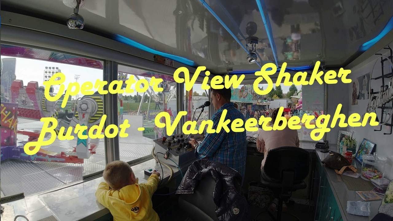 Operator View - Shaker - Burdot-Vankeerberghen -  Septemberfoor Tongeren (Kermis) 2019 4K (60FPS)