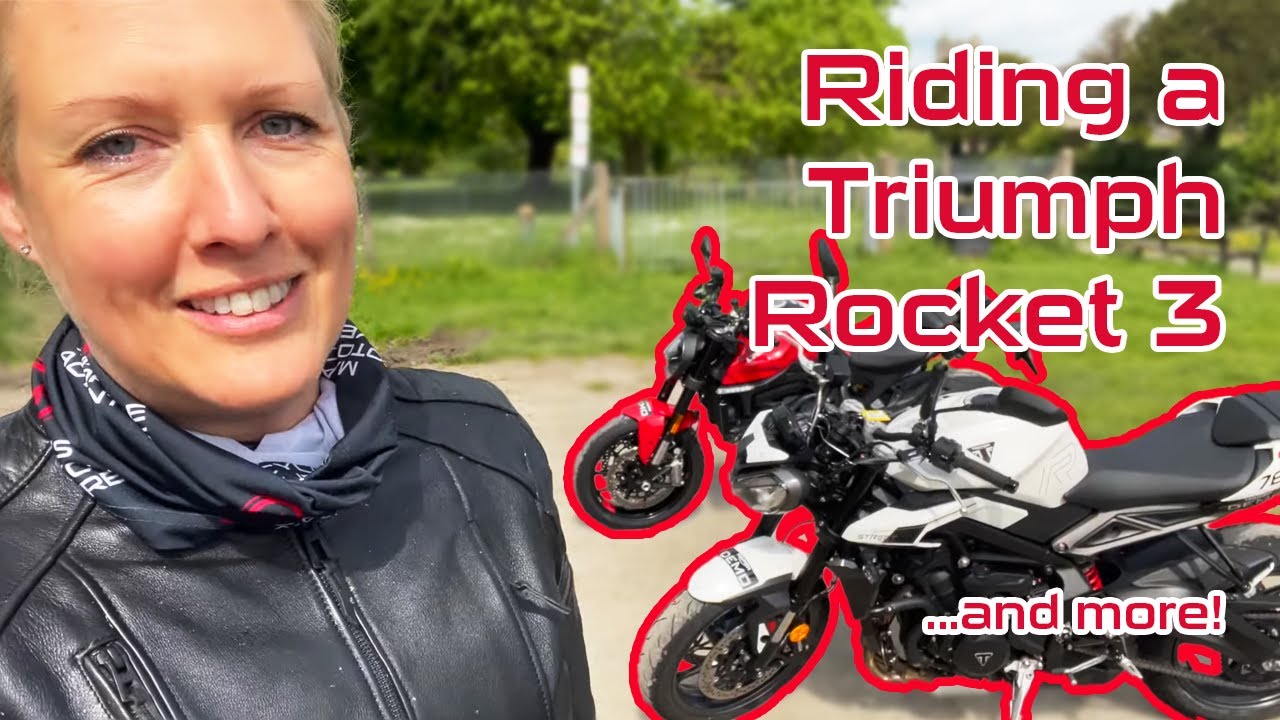 I rode a Triumph Rocket 3!!