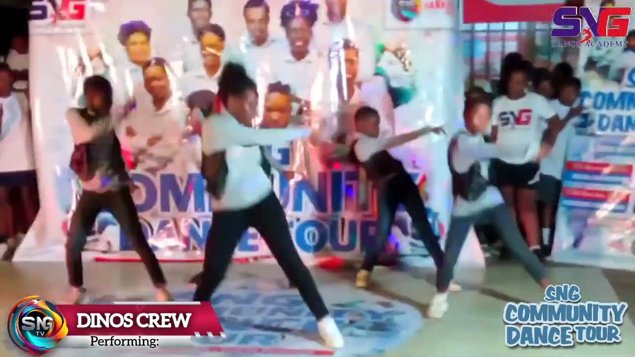 DINOS CREW from EDM hit the stage of SNG Community Dance Tour at Sekondi(Western, Ghana)