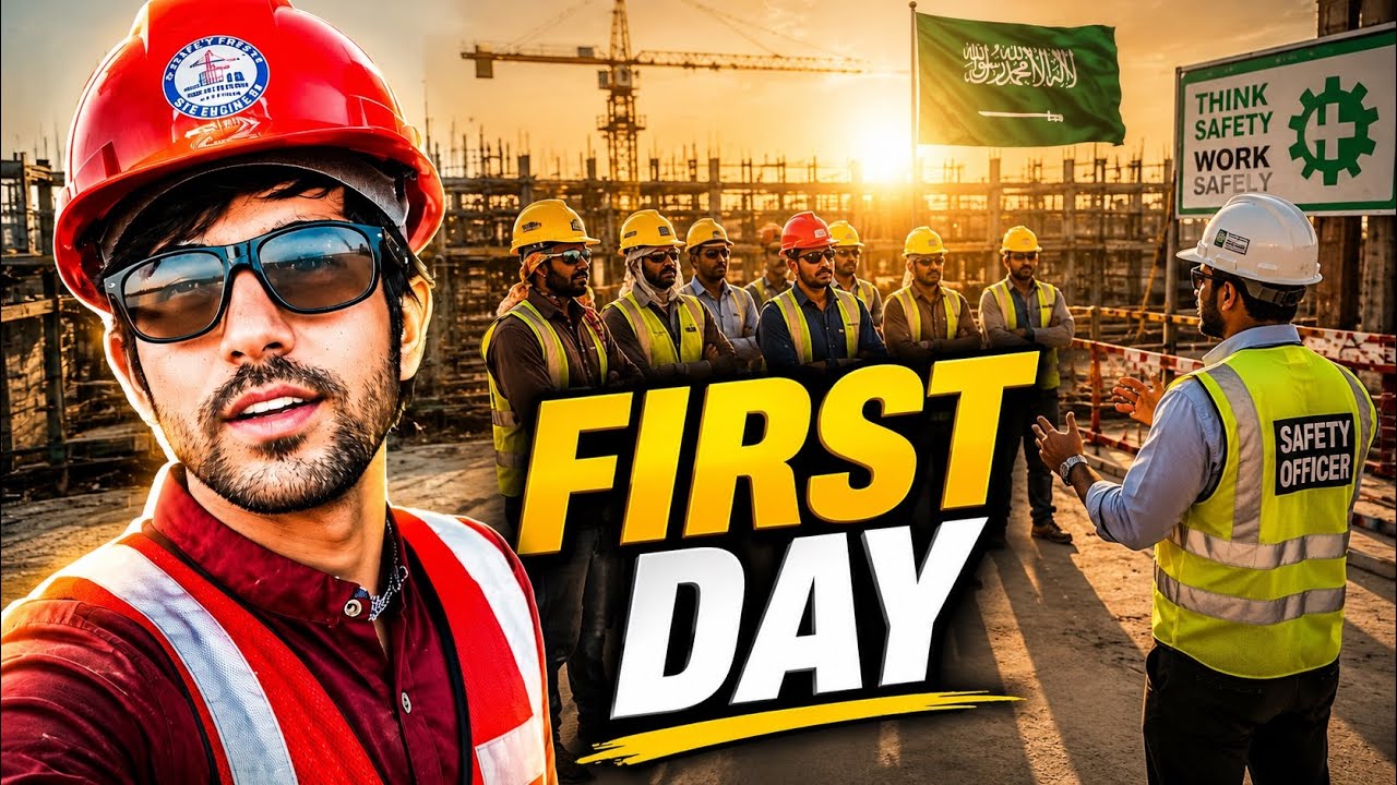 My First Day as a Safety Officer in Saudi Arabia | Ras Al Khair, Dammam KSA | Ashfaq Khan vlog