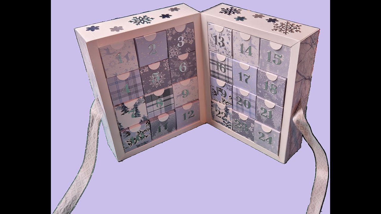 Tutorial Adventskalender edel und wertig