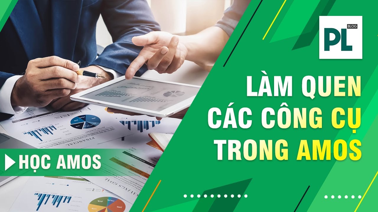 Làm quen với các công cụ trên AMOS