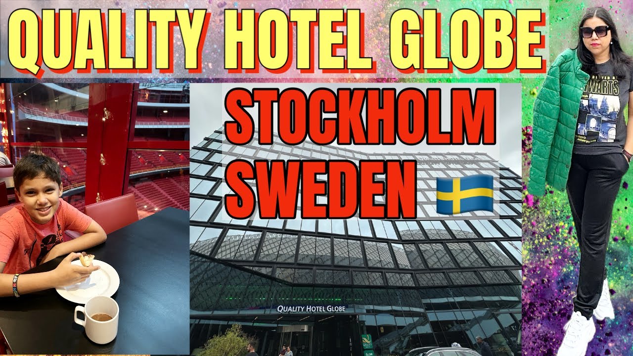 Quality hotel Globe Stockholm | Sweden | Avicii Arena | Skyview | Walking tour 4K