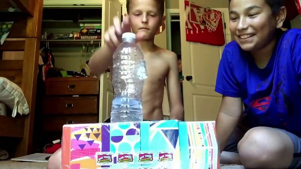 Water Bottle Flip Contest!