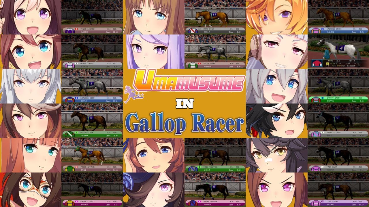 EVERY UMA MUSUME IN GALLOP RACER (NEW VERSION)