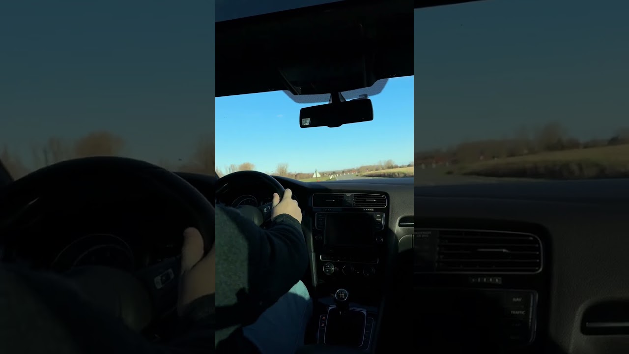 Golf 7R Stage 2 - Pov Drive - Pop and bang