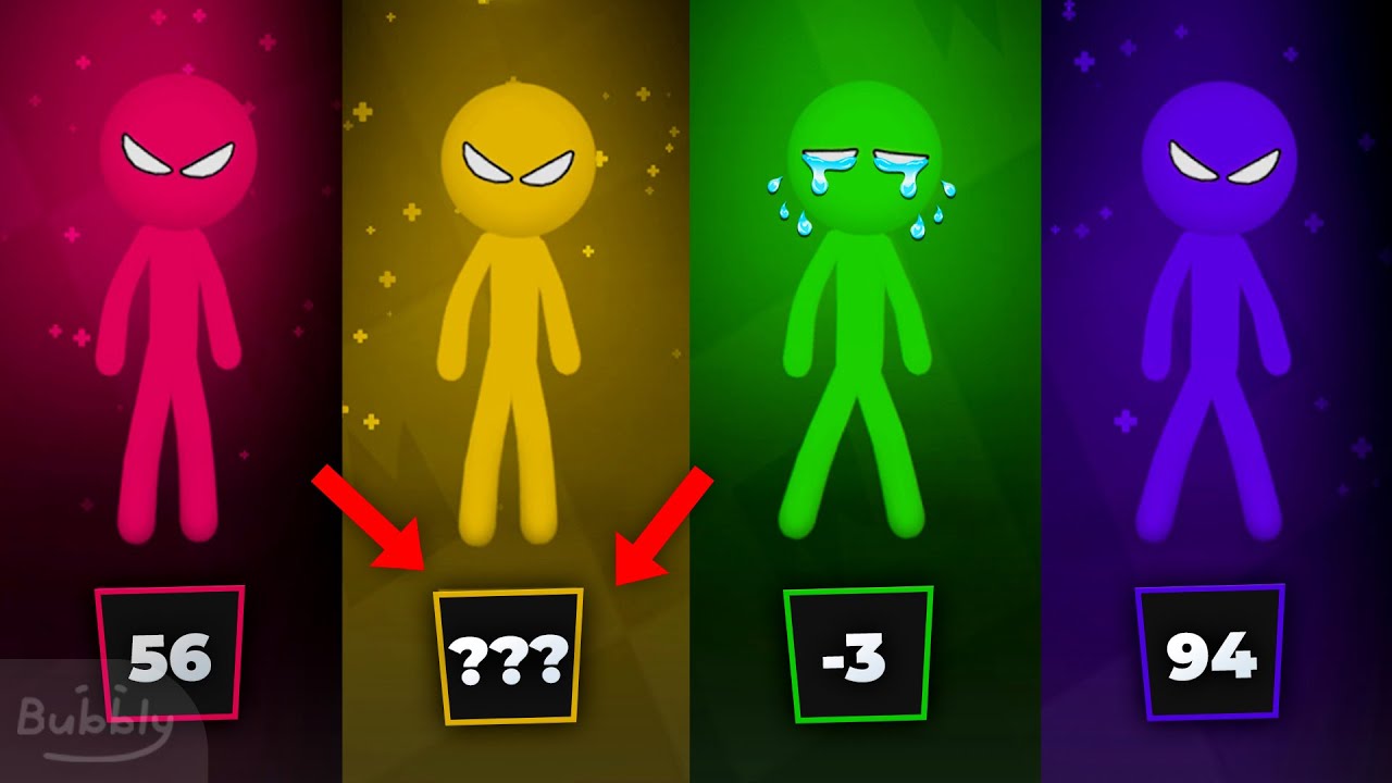 Secret 🤫 PRO Stickman MINIGAMES - Stickman Party Gameplay