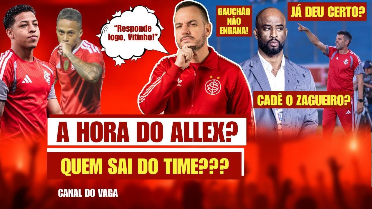É HORA DO ALLEX? QUEM SAI DO TIME? | GAUCHÃO NÃO ENGANA! PEZZOLANO JÁ DEU CERTO? | CADÊ O ZAGUEIRO?