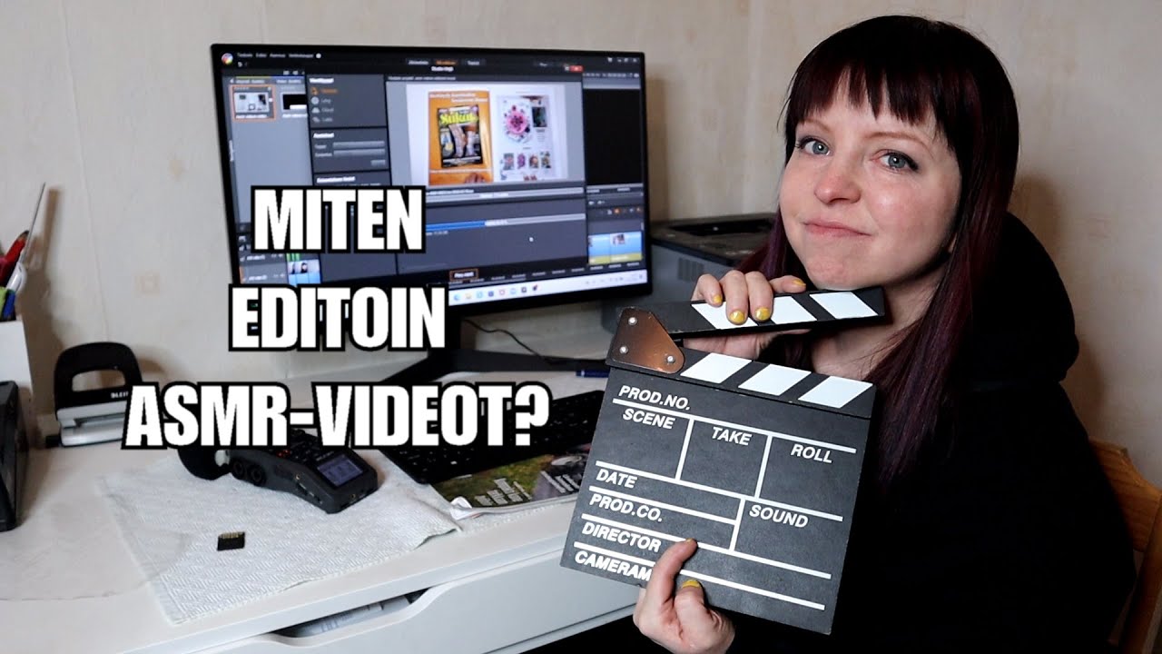 ASMR - Miten editoin Asmr-videot? 🎥