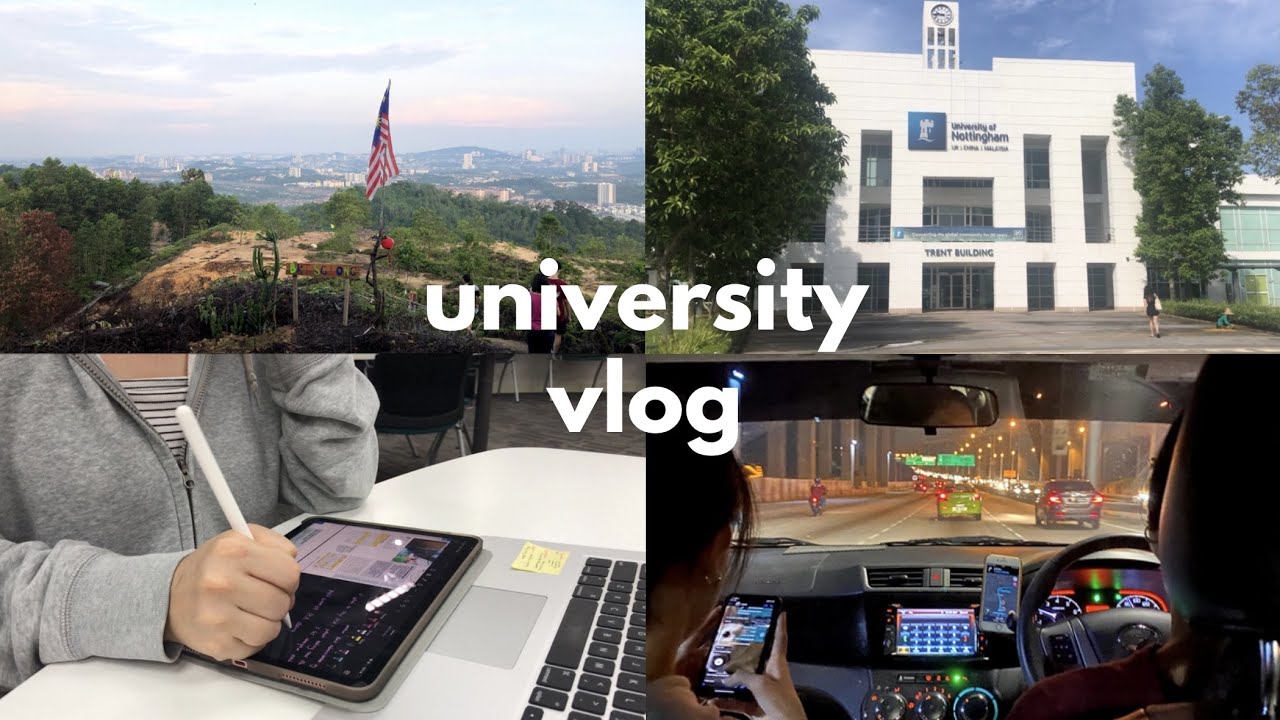 vlog ~ university life in Nottingham Malaysia