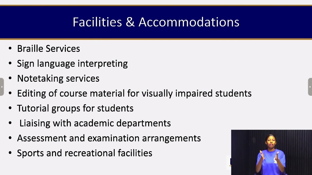 16   Services available for Students with Disability   CEDSA