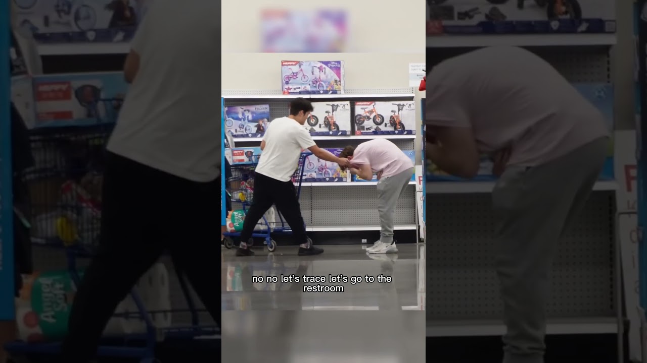 Fake puking on people prank 😂