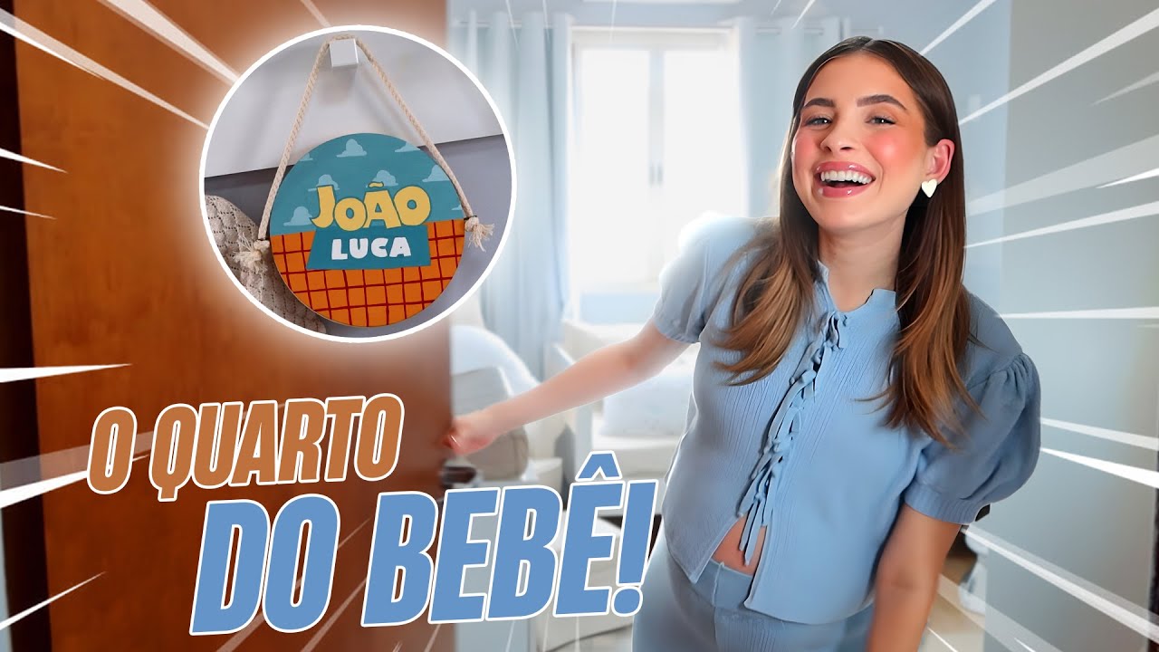 TOUR PELO QUARTINHO DO NOSSO BEBÊ - INSPIRADO EM TOY STORY! | Fernanda Tumas