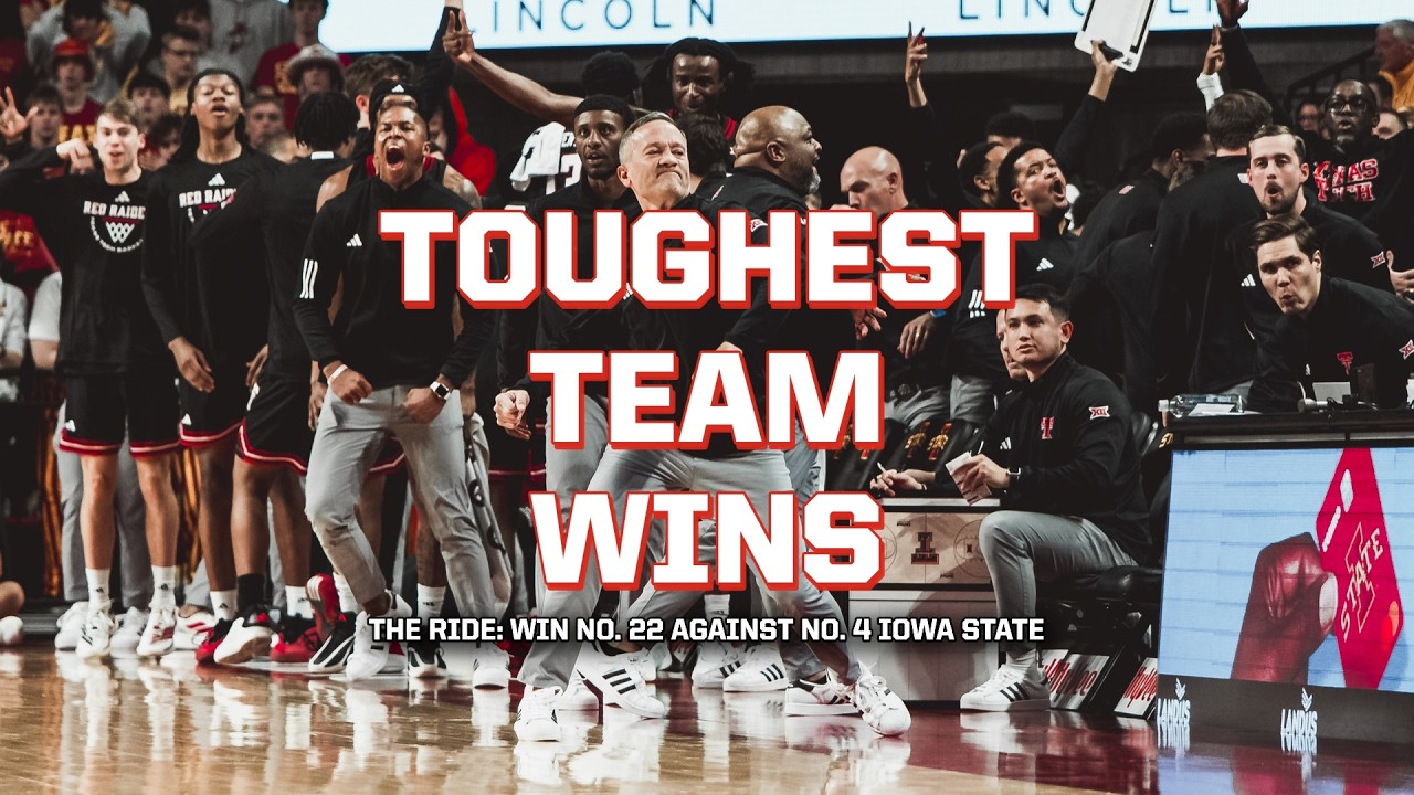 Texas Tech Men's Basketball vs. Iowa State: The Ride | March 2, 2026