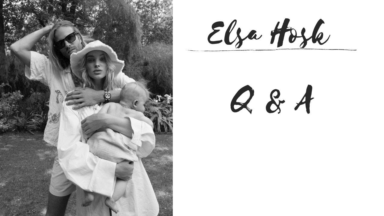 Elsa Hosk Q & A Boyfriend Edit with Tom Daly