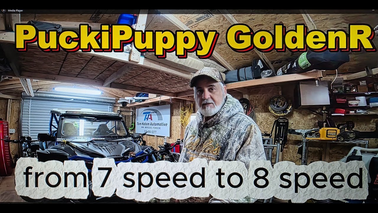 от 7-скоростной до 8-скоростной PuckiPuppy GoldenR