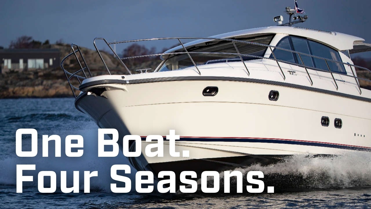 One Boat.  Four Seasons. #nimbusboats