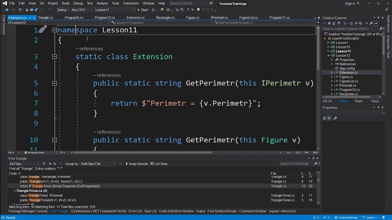 c# с нуля. Урок 0.1 Работа с Visual Studio