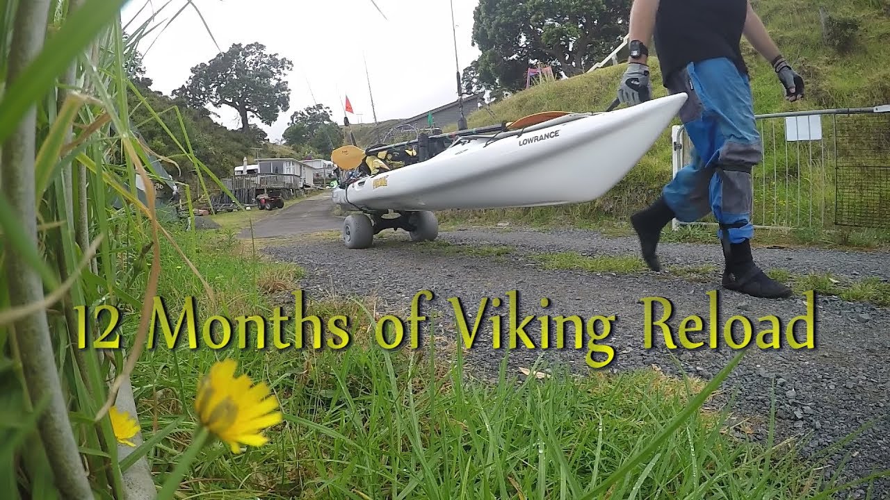 12 Months highlights of my Viking Profish Reload - New Zealand Kayak Fishing - Snapper and Kingfish