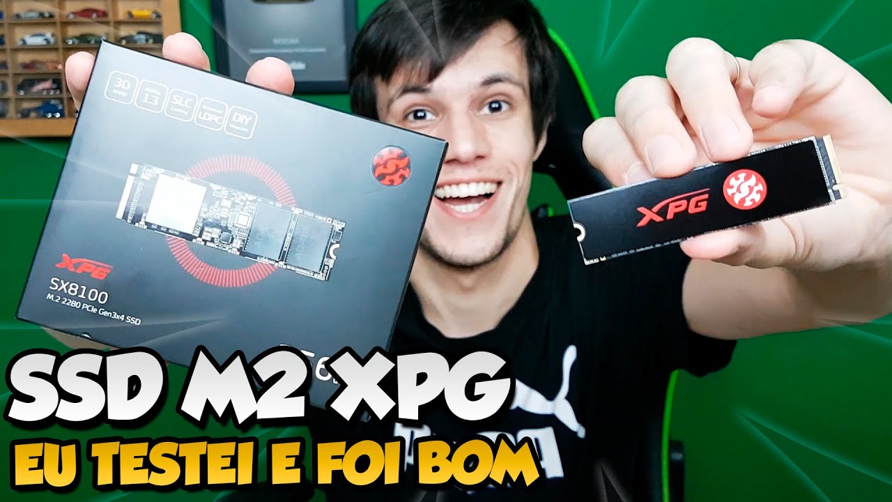 SSD M2 XPG SX8100 256GB 3500MB/1000MB UNBOXING, REVIEW - MOZUKA