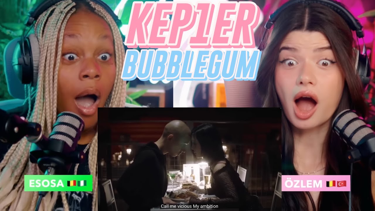 Kep1er 케플러 l 'BUBBLE GUM' M/V + Highlight Medley reaction