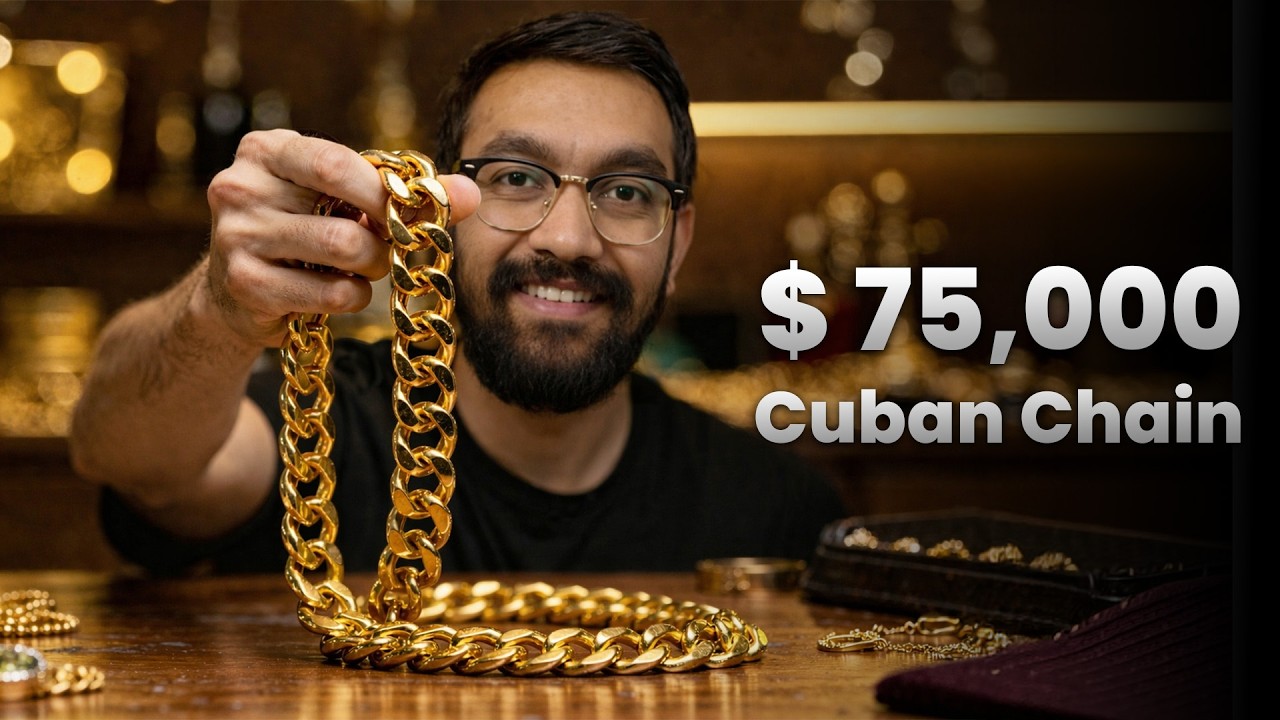 Client Ordered a $75K Cuban Chain — Watch This Insane Result