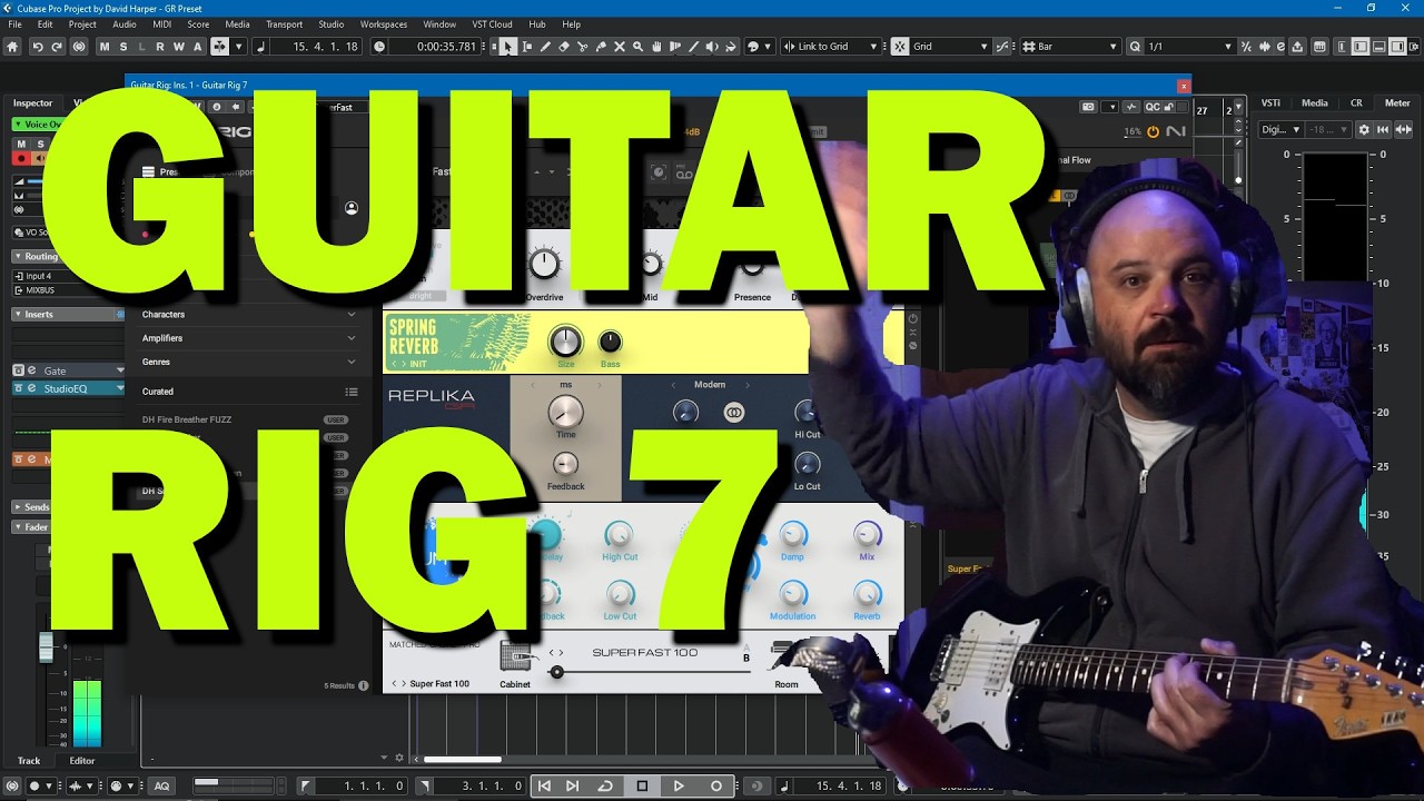 How I Use Native Instrument's Guitar Rig 7 (For Guitar)
