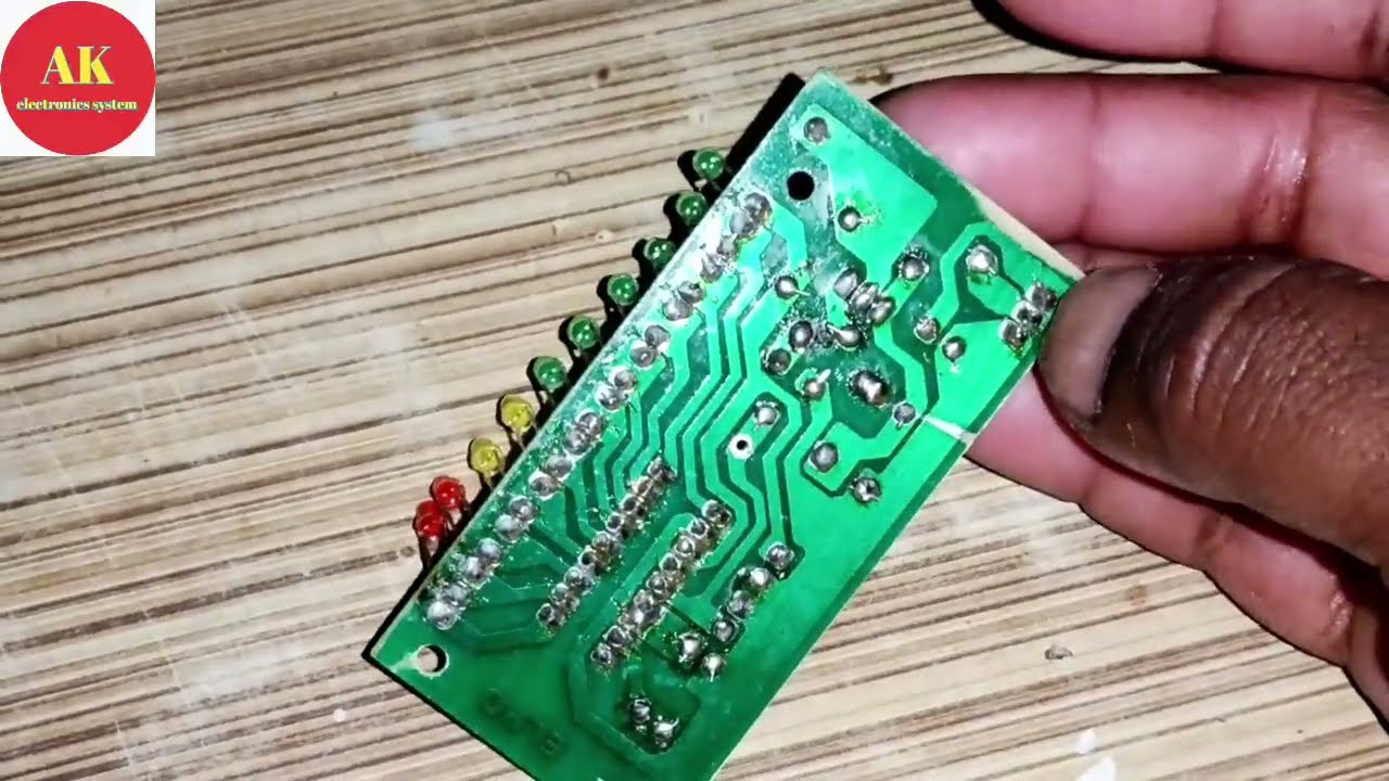 Amplifier Vu meter modification