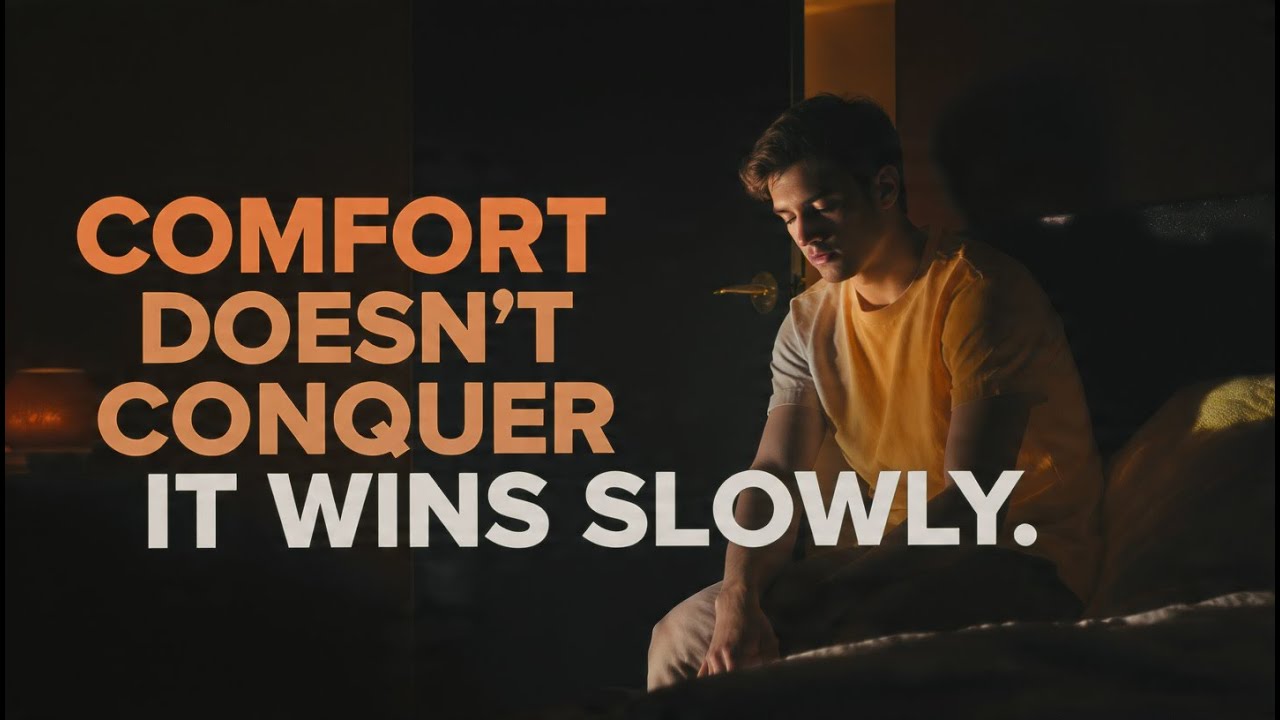 COMFORT DOESN'T CONQUER IT WINS SLOWLY | Best Motivation Speech #thinkhigher #motivation