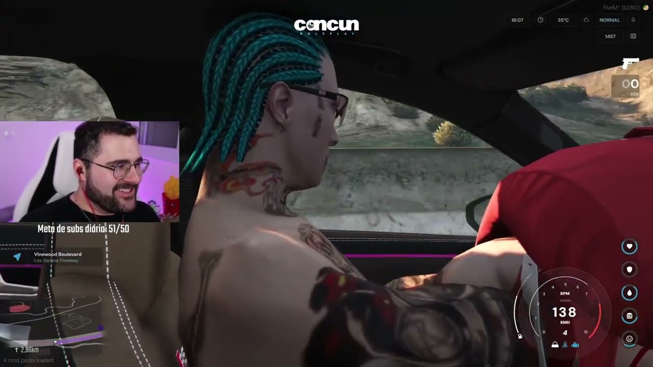 Tonhão é o maior cadelinho de todos e o Batata fica até com ciumes! 🤣 Park Tiffany GTA RP