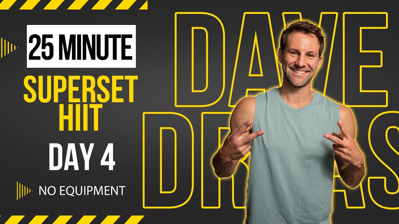 Total Body At Home HIIT Workout | NO EQUIPMENT Day 4