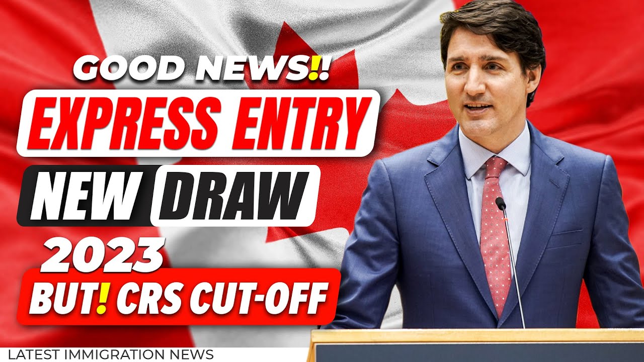 Good News! Express Entry New PNP Draw But CRS Cut-Off 🔥- IRCC Invites 667 | Canada Immigration 2023