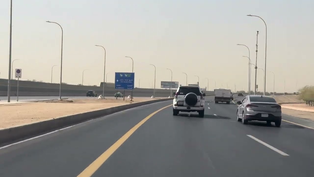 #saudiarabia King Khalid International Airport Road.🛣️ 
